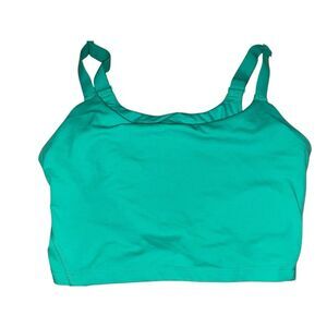 Aerie offline The hugger stretch medium support green sports bra XL